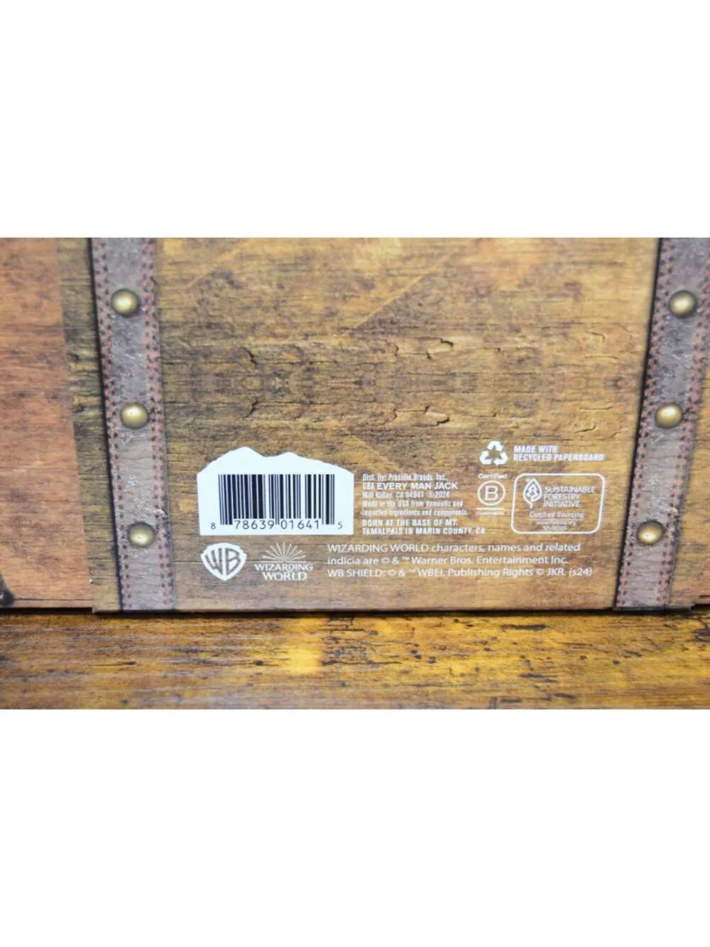 Harry Potter Every Man Jack Bodywash 4 piece Collector’s Trunk Box Set